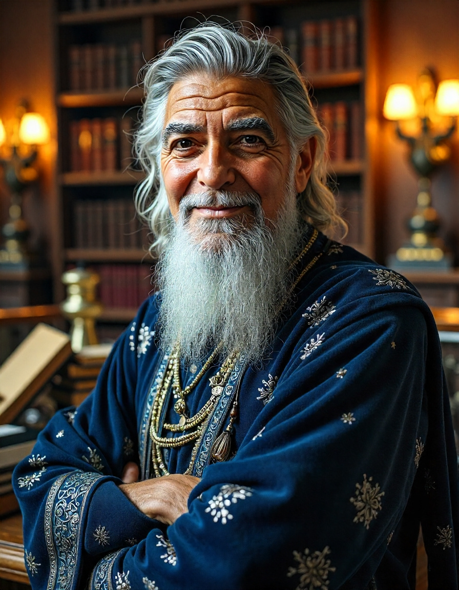 George Clooney as Dumbledore